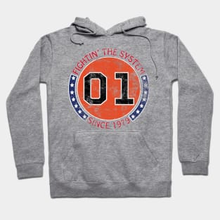 Dukes of Hazzard - Fightin' The System Since 1979 Vintage (01 General Lee) Hoodie